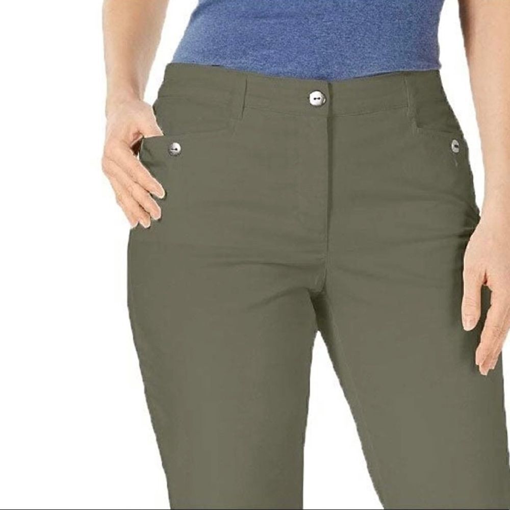 NEW!Karen Scott| Small | Comfort Capri| Tummy Control | Comfort Waist